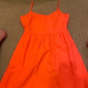 Size 0 Express coral dress.